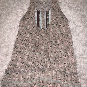 Vintage Boho Babydoll Dress
